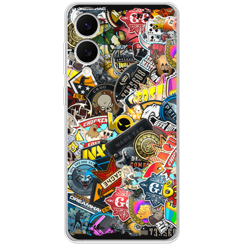 Чохол BoxFace Samsung Galaxy S25 Edge CS:Go Stickerbombing