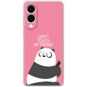 Чохол BoxFace Samsung Galaxy S25 Edge Dont Touch My Phone Panda