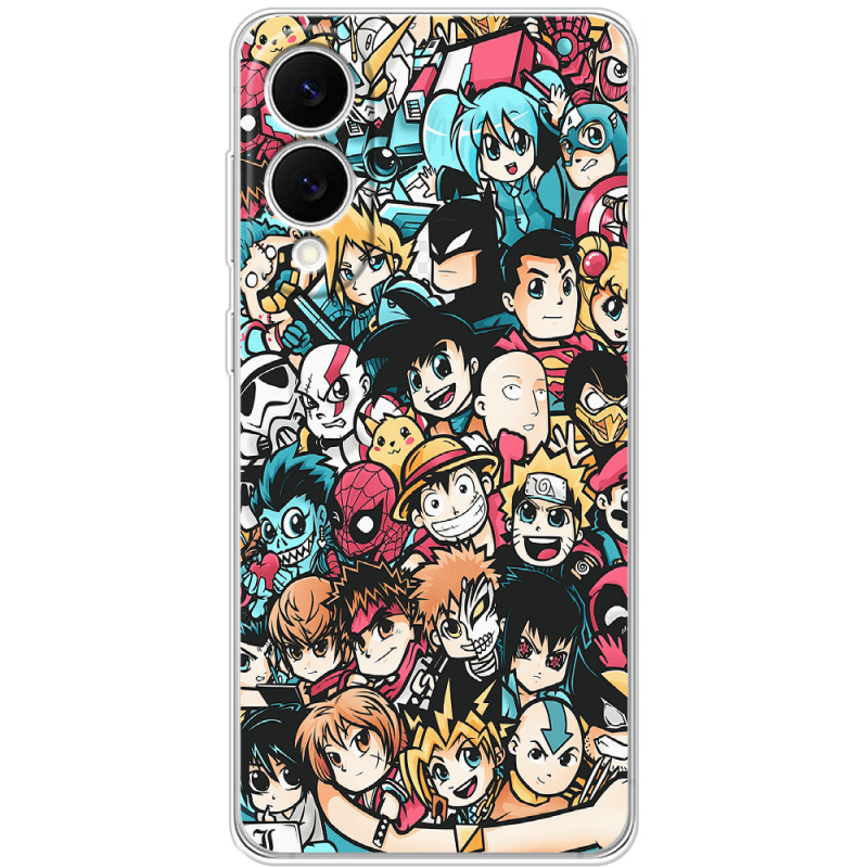 Чохол BoxFace Samsung Galaxy S25 Edge Anime Stickers