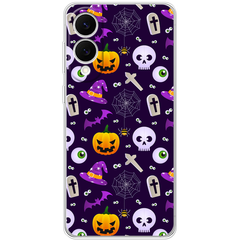 Чохол BoxFace Samsung Galaxy S25 Edge Halloween Purple Mood