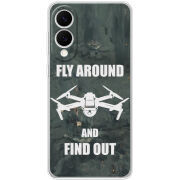 Чохол BoxFace Samsung Galaxy S25 Edge Дрон Fly Around