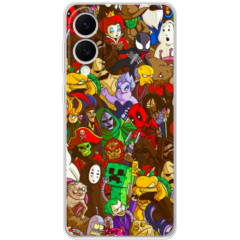 Чохол BoxFace Samsung Galaxy S25 Edge Злодеи