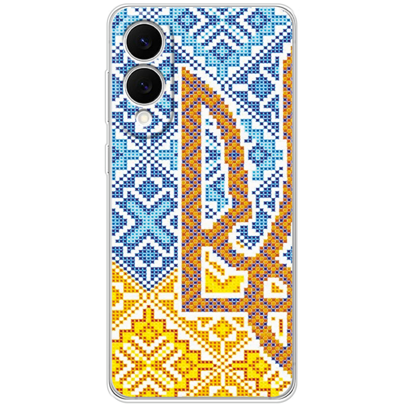 Чохол BoxFace Samsung Galaxy S25 Edge Тризуб Вишивка