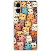 Чохол BoxFace Samsung Galaxy S25 Edge Котики муркотики