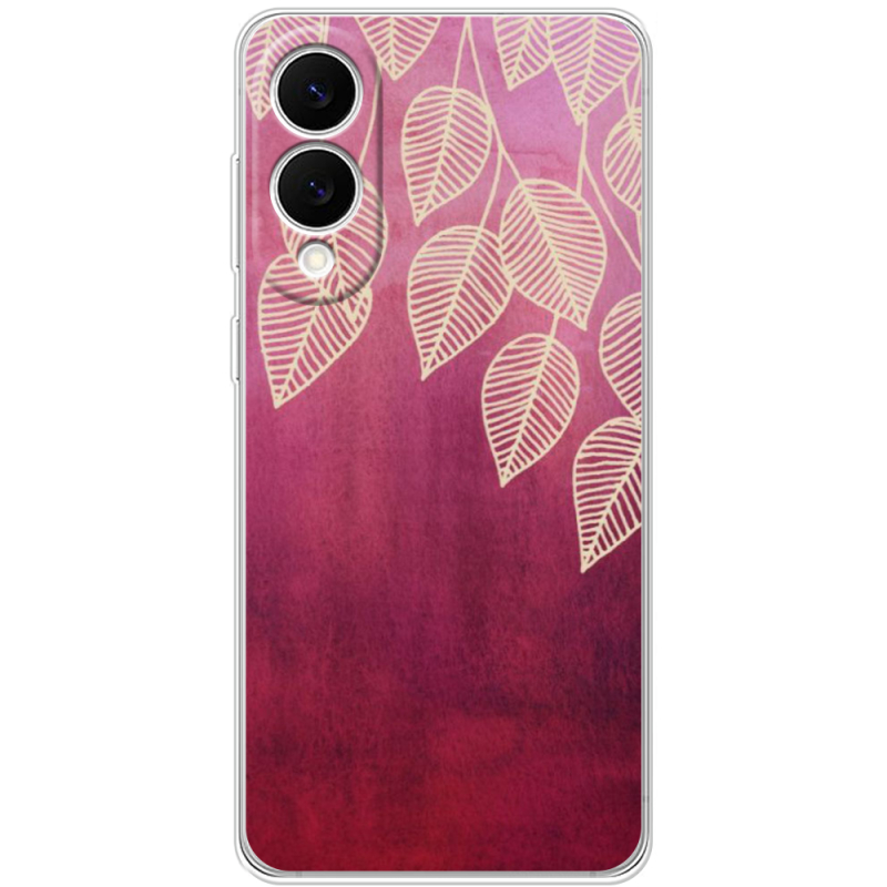 Чохол BoxFace Samsung Galaxy S25 Edge Gold Leaves