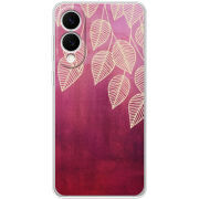 Чохол BoxFace Samsung Galaxy S25 Edge Gold Leaves
