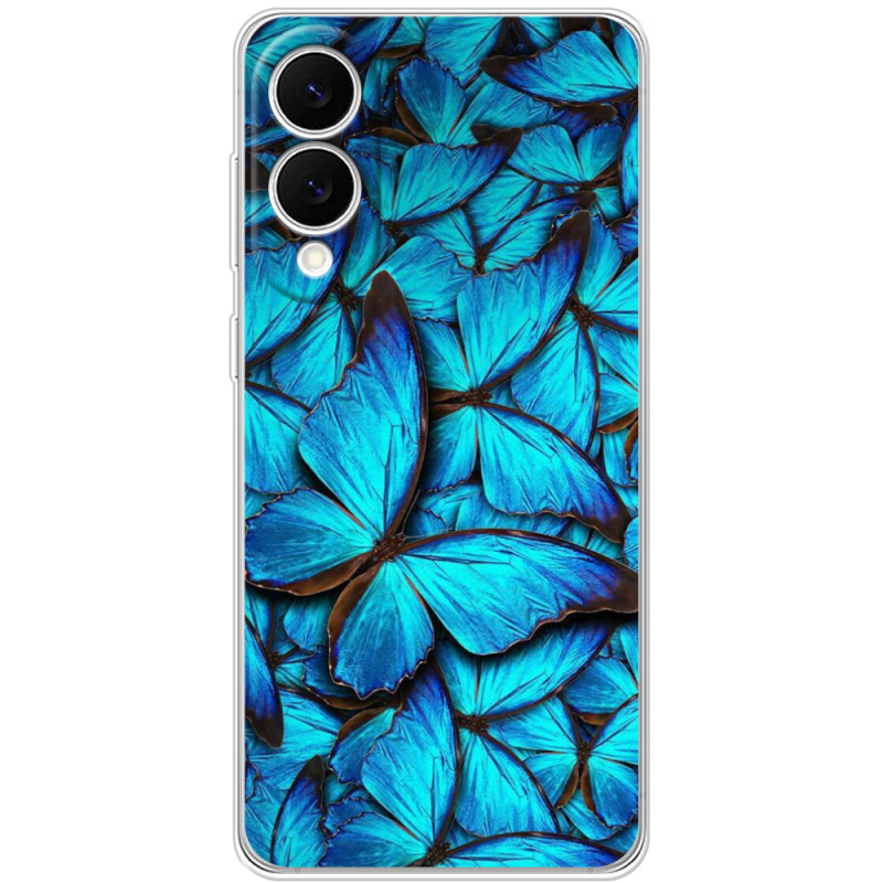 Чохол BoxFace Samsung Galaxy S25 Edge лазурные бабочки