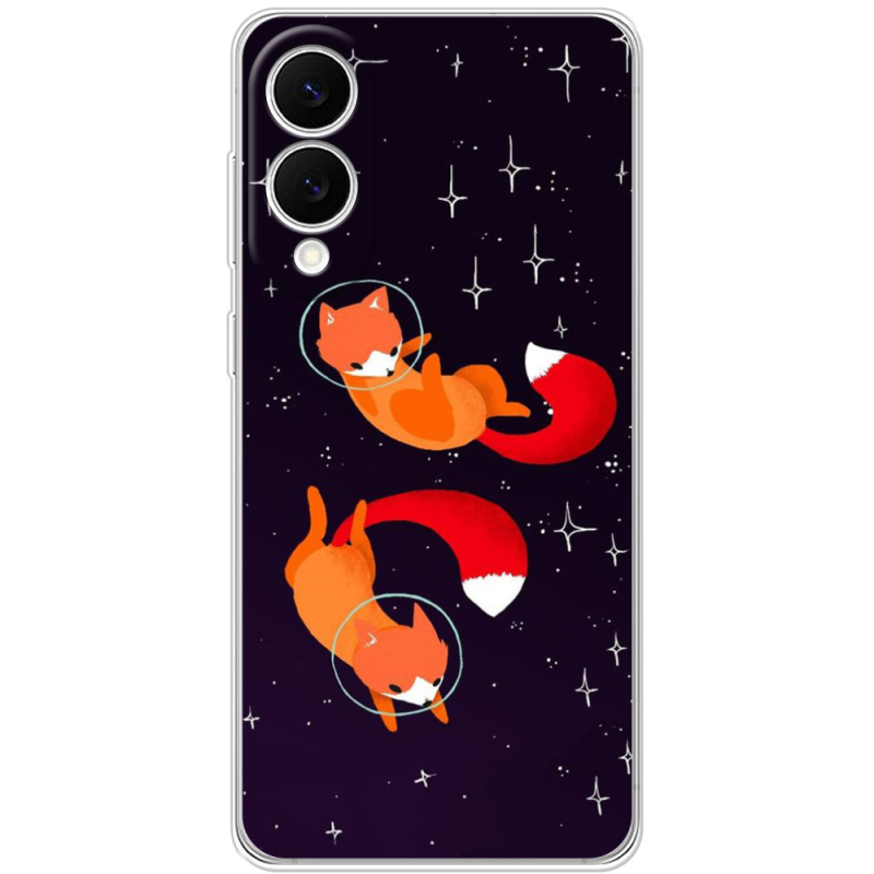 Чохол BoxFace Samsung Galaxy S25 Edge Fox-Astronauts