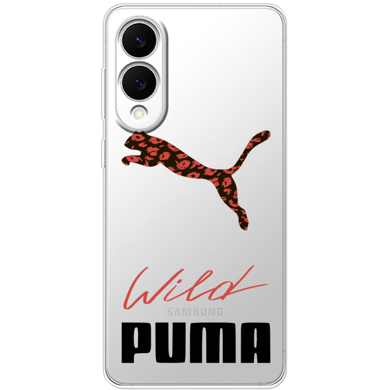 Прозорий чохол BoxFace Samsung Galaxy S25 Edge Wild Cat