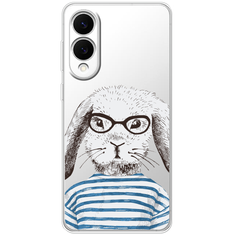 Прозорий чохол BoxFace Samsung Galaxy S25 Edge MR. Rabbit