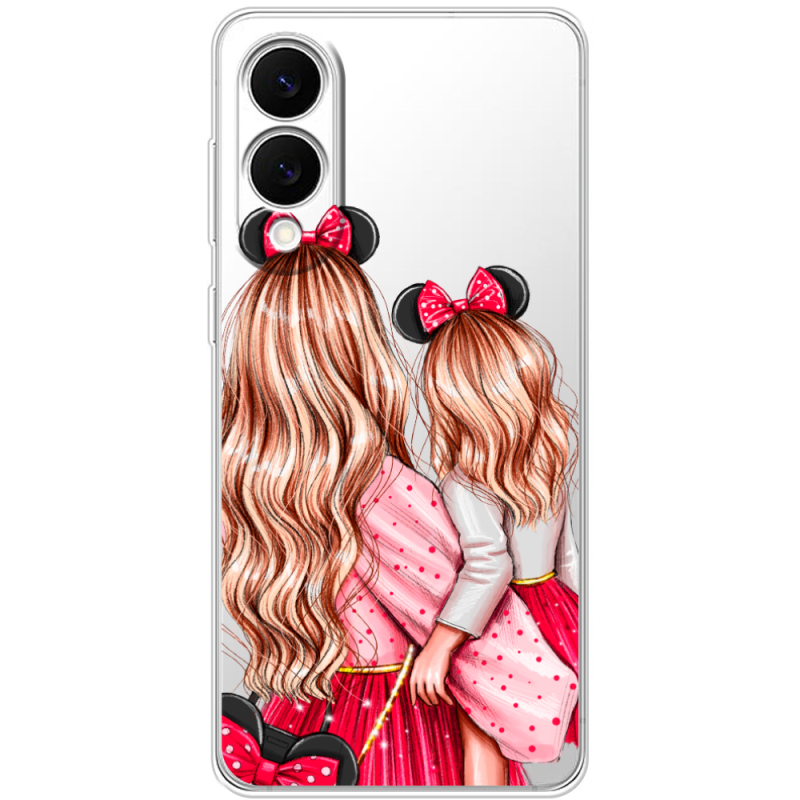 Прозорий чохол BoxFace Samsung Galaxy S25 Edge Mouse Girls