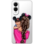 Прозорий чохол BoxFace Samsung Galaxy S25 Edge Mouse Mommy