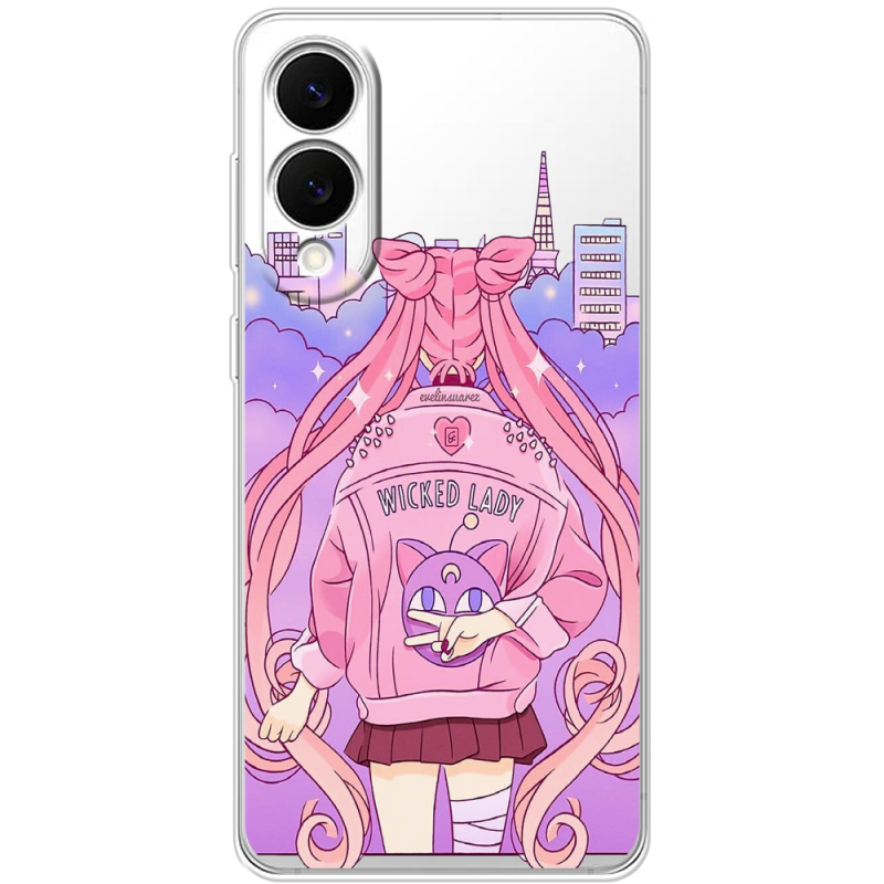 Прозорий чохол BoxFace Samsung Galaxy S25 Edge Wiked Lady