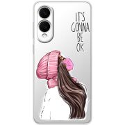 Прозорий чохол BoxFace Samsung Galaxy S25 Edge It's Gonna Be OK