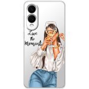 Прозорий чохол BoxFace Samsung Galaxy S25 Edge Live The Moment