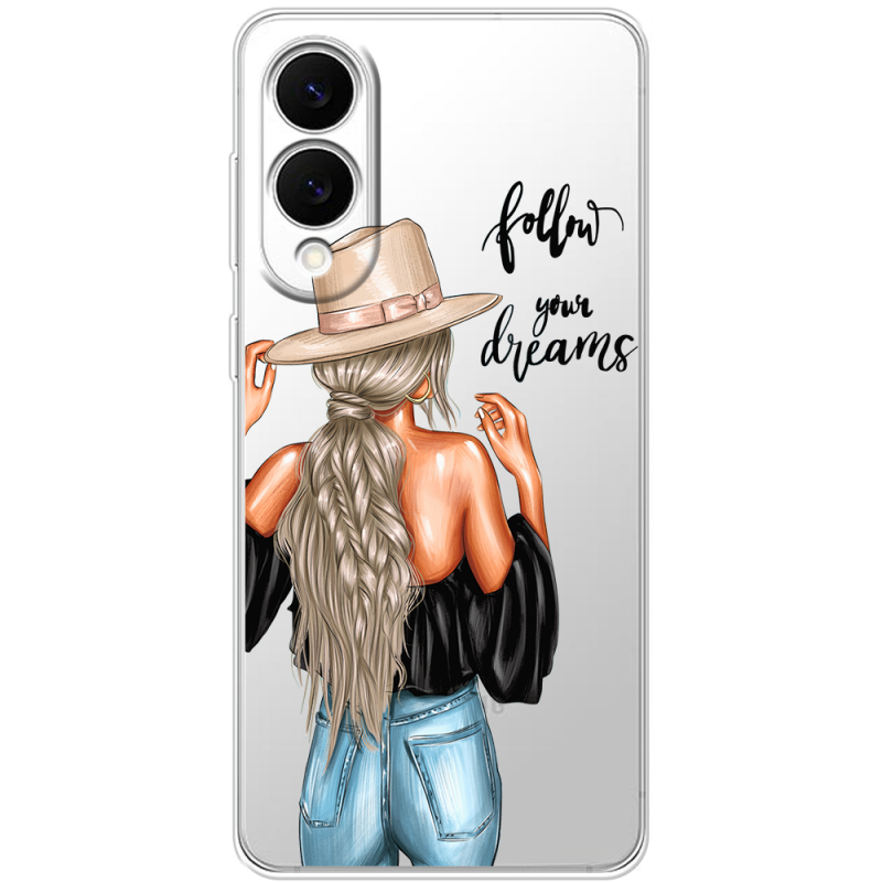 Прозорий чохол BoxFace Samsung Galaxy S25 Edge Follow Your Dreams