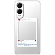 Прозорий чохол BoxFace Samsung Galaxy S25 Edge Insta