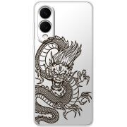 Прозорий чохол BoxFace Samsung Galaxy S25 Edge Chinese Dragon