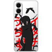 Прозорий чохол BoxFace Samsung Galaxy S25 Edge Учиха Итачи