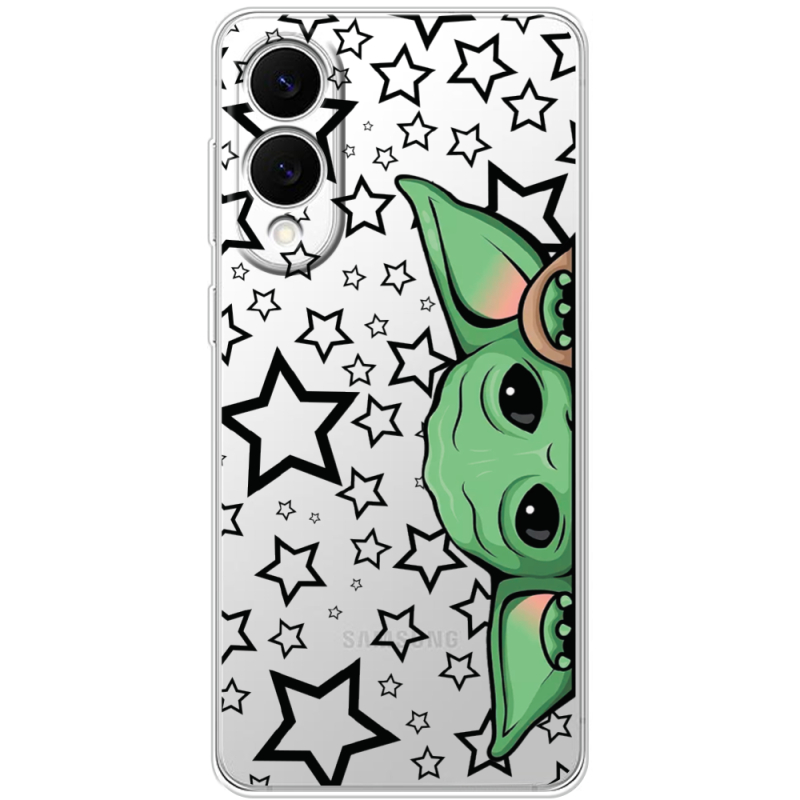 Прозорий чохол BoxFace Samsung Galaxy S25 Edge Baby Yoda