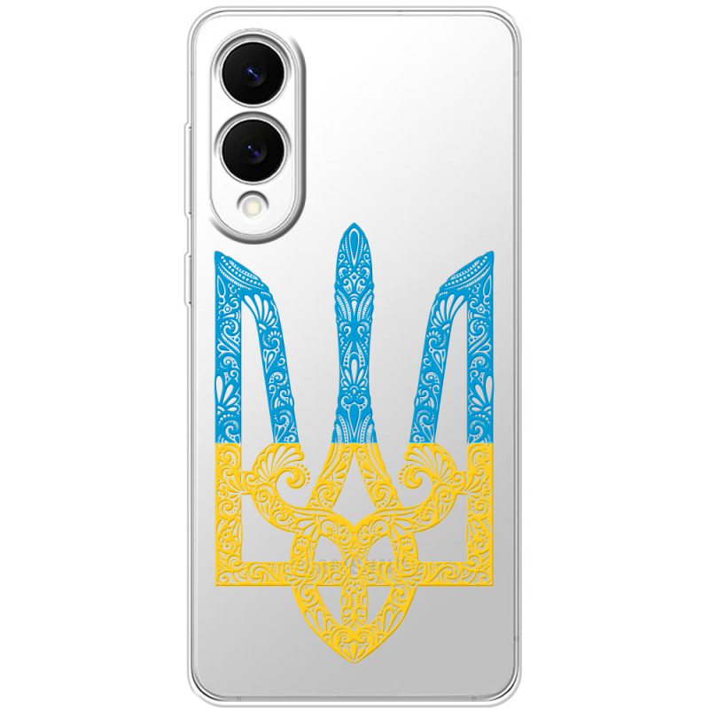 Прозорий чохол BoxFace Samsung Galaxy S25 Edge Gold Trident