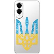 Прозорий чохол BoxFace Samsung Galaxy S25 Edge Gold Trident