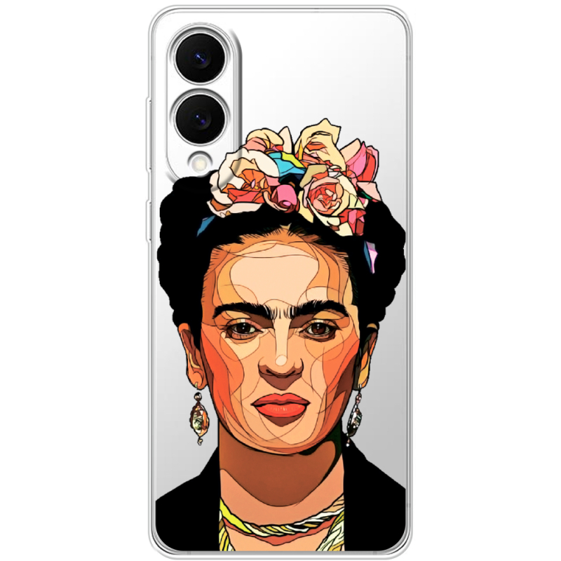 Прозорий чохол BoxFace Samsung Galaxy S25 Edge Фрида Кало