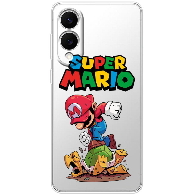 Прозорий чохол BoxFace Samsung Galaxy S25 Edge Super Mario