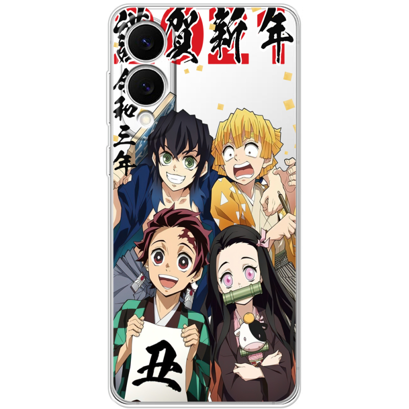 Прозорий чохол BoxFace Samsung Galaxy S25 Edge Незуко та друзі