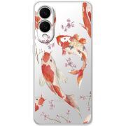 Прозорий чохол BoxFace Samsung Galaxy S25 Edge Japanese Koi Fish