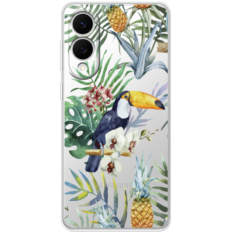 Прозорий чохол BoxFace Samsung Galaxy S25 Edge Tucan