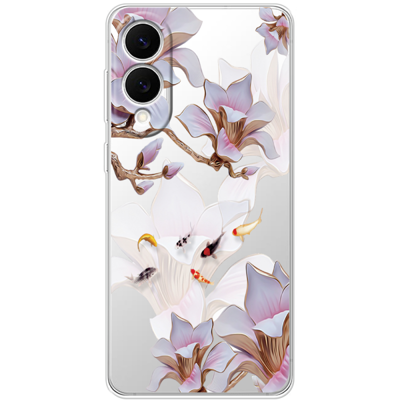 Прозорий чохол BoxFace Samsung Galaxy S25 Edge Chinese Magnolia