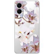 Прозорий чохол BoxFace Samsung Galaxy S25 Edge Chinese Magnolia