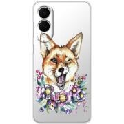 Прозорий чохол BoxFace Samsung Galaxy S25 Edge Winking Fox