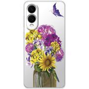 Прозорий чохол BoxFace Samsung Galaxy S25 Edge My Bouquet