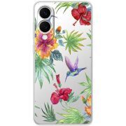Прозорий чохол BoxFace Samsung Galaxy S25 Edge Tropical