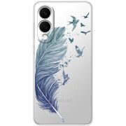 Прозорий чохол BoxFace Samsung Galaxy S25 Edge Feather