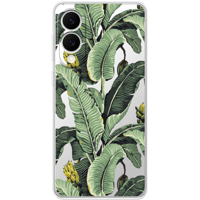 Прозорий чохол BoxFace Samsung Galaxy S25 Edge Banana Leaves