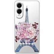 Чохол зі стразами Samsung Galaxy S25 Edge Eiffel Tower