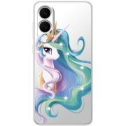 Чохол зі стразами Samsung Galaxy S25 Edge Unicorn Queen
