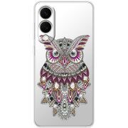 Чохол зі стразами Samsung Galaxy S25 Edge Owl