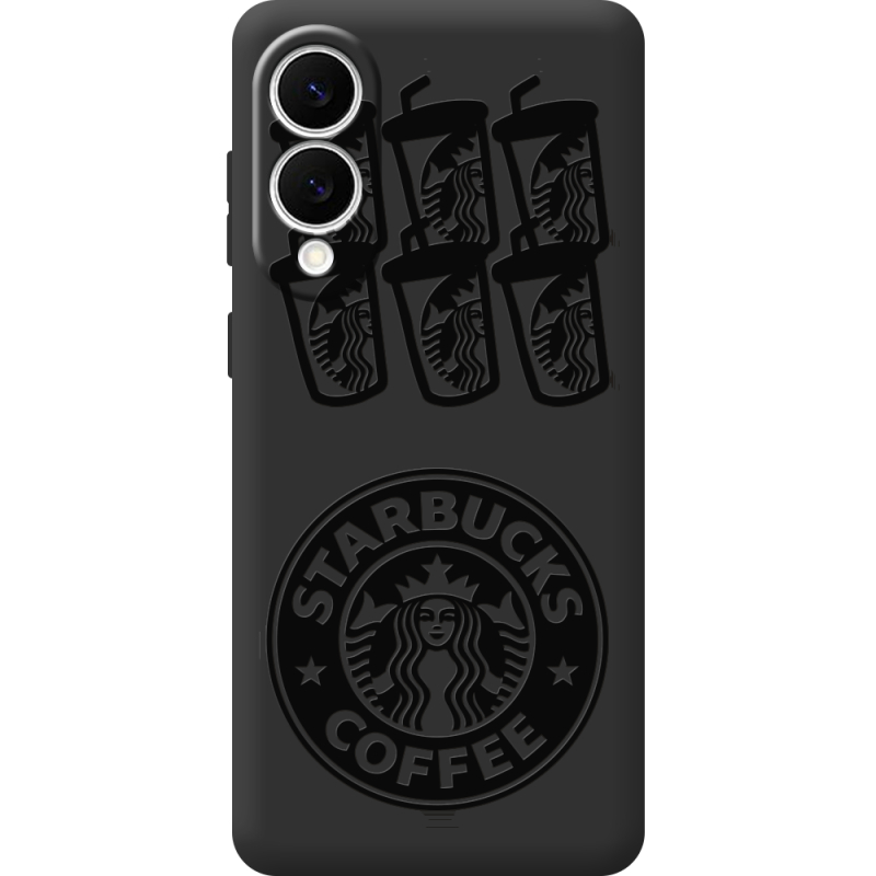 Чорний чохол BoxFace Samsung Galaxy S25 Edge Black Coffee