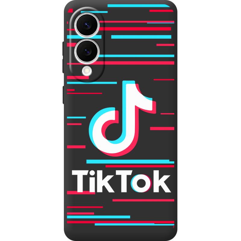 Чорний чохол BoxFace Samsung Galaxy S25 Edge Tik Tok