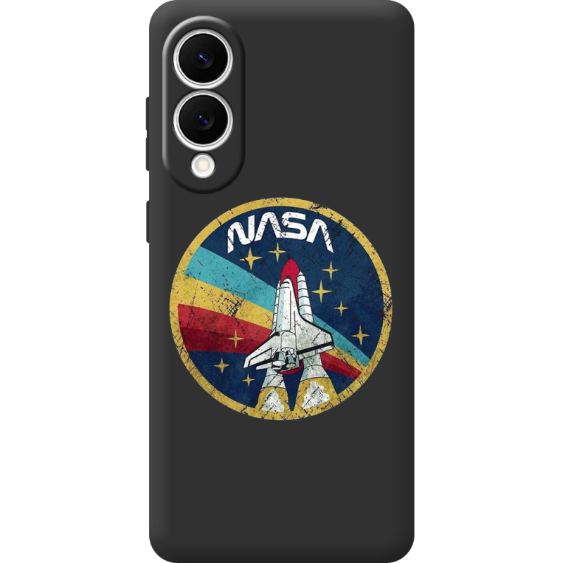 Чорний чохол BoxFace Samsung Galaxy S25 Edge NASA