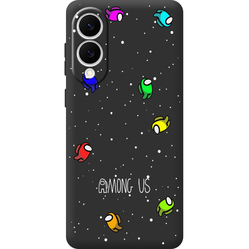 Чорний чохол BoxFace Samsung Galaxy S25 Edge Among Us Invisible