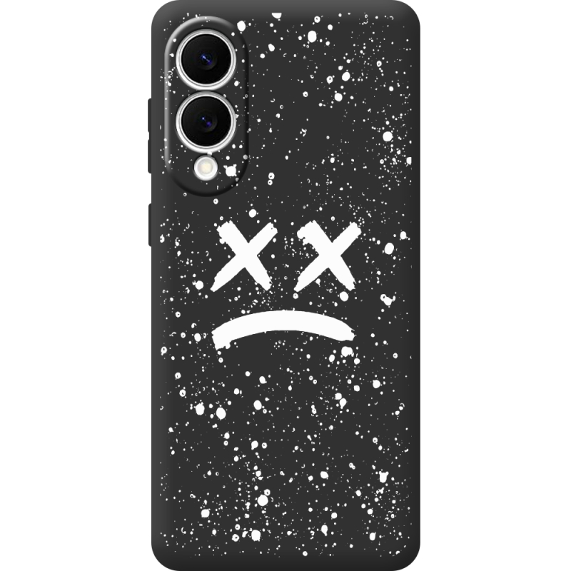 Чорний чохол BoxFace Samsung Galaxy S25 Edge Sad Way
