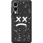 Чорний чохол BoxFace Samsung Galaxy S25 Edge Sad Way