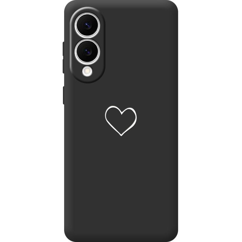 Чорний чохол BoxFace Samsung Galaxy S25 Edge My Heart