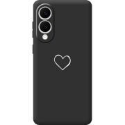 Чорний чохол BoxFace Samsung Galaxy S25 Edge My Heart