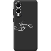 Чорний чохол BoxFace Samsung Galaxy S25 Edge Pew Pew